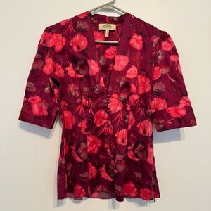 Guess Pink Floral Top